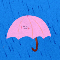 Happy Rainy Day GIF by Philippa Rice