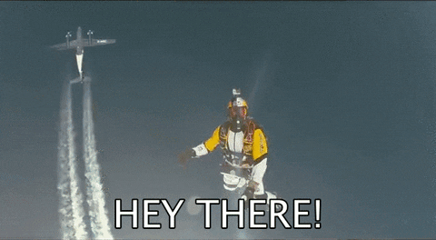 skydiving hello GIF by Red Bull