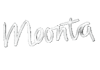 Moon M Sticker