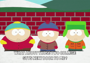eric cartman snow GIF by South Park 