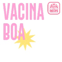 Vacina Sticker by Visit Recife