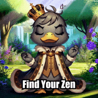 Peace Meditation GIF by sirduckbeth