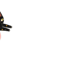 Cat Flying Sticker by LilLibros