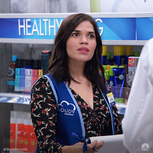 cloud 9 omg GIF by Superstore