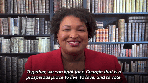 Voting Stacey Abrams GIF by FairFightAction