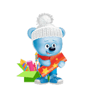 Bear Cracker Sticker by Nutrilak