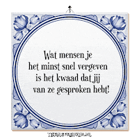 Nl Spreuk Sticker by Tegelspreuken.nl