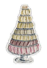 Bunt Macarons Sticker by lillemei