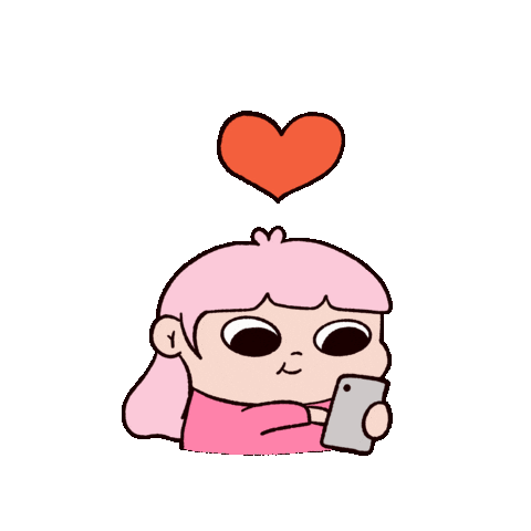 I Like Love Sticker by Happy Homies