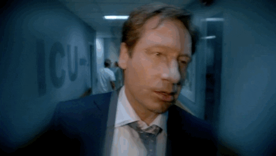 Mulder Tripping GIF by The X-Files