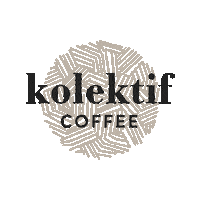 logo blinking Sticker by Kolektif Coffee