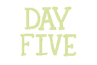 Day Five Party Sticker