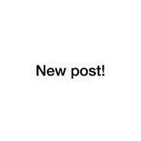 New Post Sticker