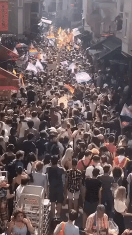Reports of Pepper Spray Used as Police Disperse Pride Marchers in Istanbul