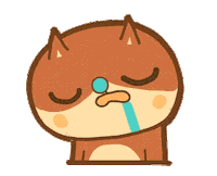 tired cat Sticker by DinDong