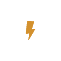 Lightning Bliksem Sticker by studio tent