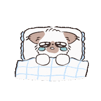 Sick Good Night Sticker by koimoffee