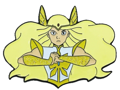 She Ra Glimmer Sticker by Han Cholo