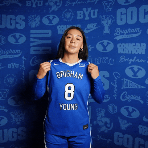 Byu Basketball GIF by BYU Cougars