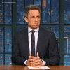 Seth Meyers Acquiesce GIF by Late Night with Seth Meyers