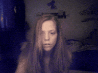 long hair GIF