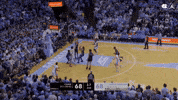 University Of North Carolina Basketball GIF by UNC Tar Heels