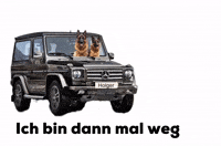 Ich Bin Dann Mal Weg Dog GIF