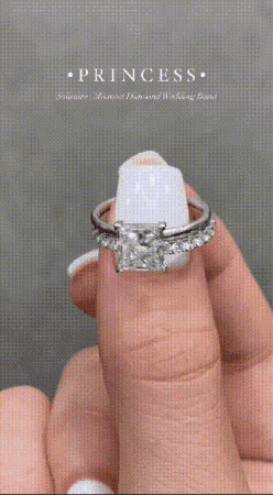 ShivShambuDiamonds giphygifmaker princess diamond ring GIF