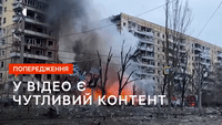 Apartment Building Destroyed in Deadly Strike on Dnipro