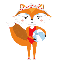 Summer Fox Sticker by Nedlis Company
