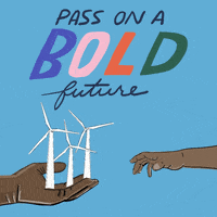 Be Bold Climate Change GIF by Creative Courage