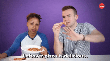Pizza Leftovers GIF by BuzzFeed