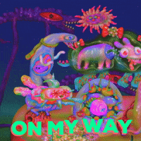 On My Way Bug GIF