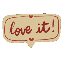 Love It Thank You Sticker by Demic