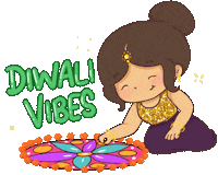 Indian Rocket Sticker by Chibi Samosa