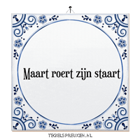 Wijsheid Spreuk Sticker by Tegelspreuken.nl