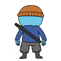 CloverStudios crypto nft silence samurai GIF