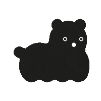 Studio_Lotti happy dog bear play Sticker