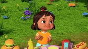 Dance Camping GIF by Moonbug
