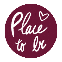 Place To Be Love Sticker by soulmateyoga