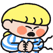 Sick Stomachache Sticker