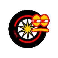 Face Racing Sticker