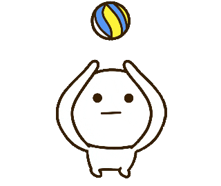 Volleyball Lineスタンプ Sticker