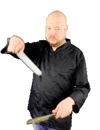 huusvanguus food cool water man Sticker