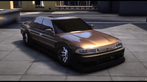 Grand Theft Auto Car GIF by Curated Stance!