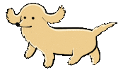 Sausage Dog Sticker by Stefanie Shank