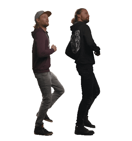 Happy Walking Sticker by Set Vexy Productions