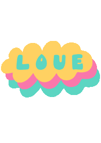 EmmaOlivia_desings love happy fun heart Sticker