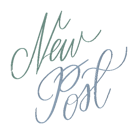 Illustration New Post Sticker