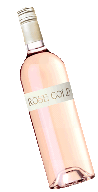 RoseGoldWine wine rose drinks dallas Sticker